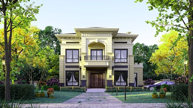 合肥中式合院住宅，开放庭院与邻里乡亲更亲近